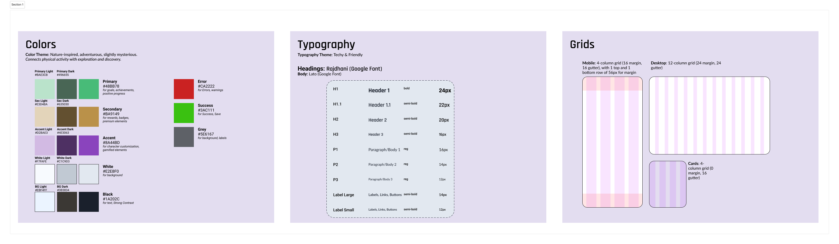 Colors, Typpography, and Grids